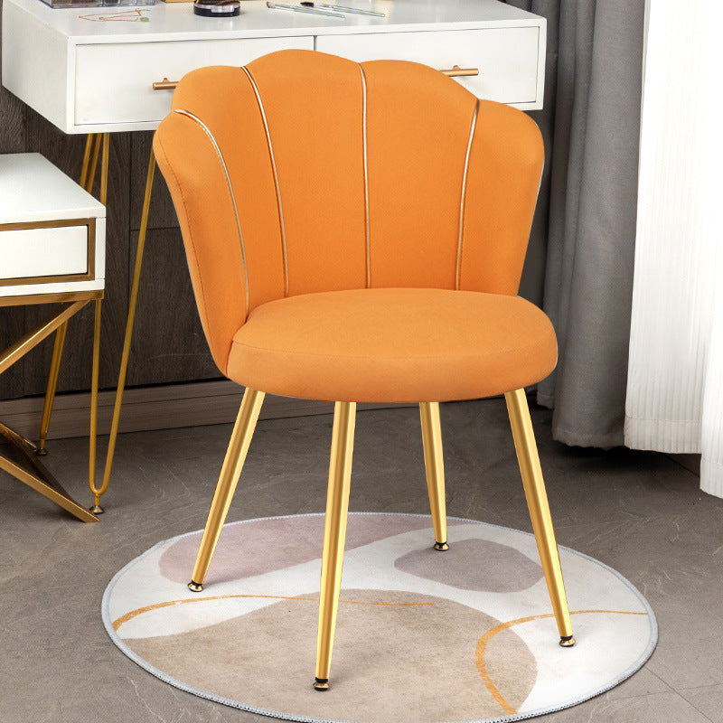 Art Deco Petals Tech Fabric Vanity Chair