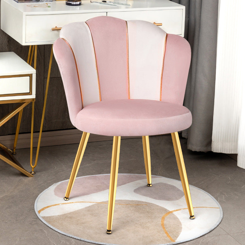 Art Deco Petals Tech Fabric Vanity Chair