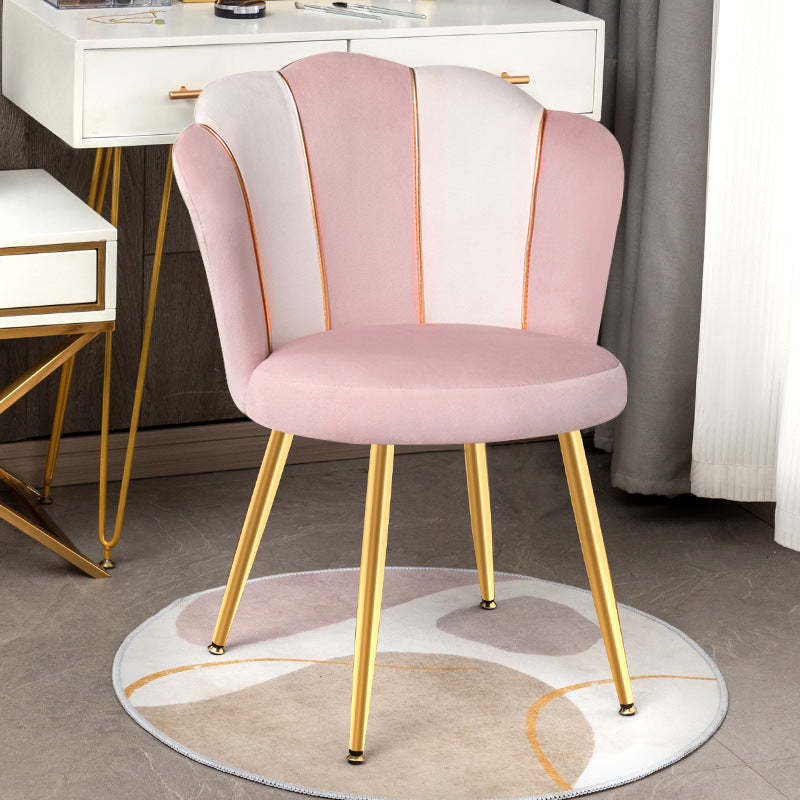 Art Deco Petals Tech Fabric Vanity Chair