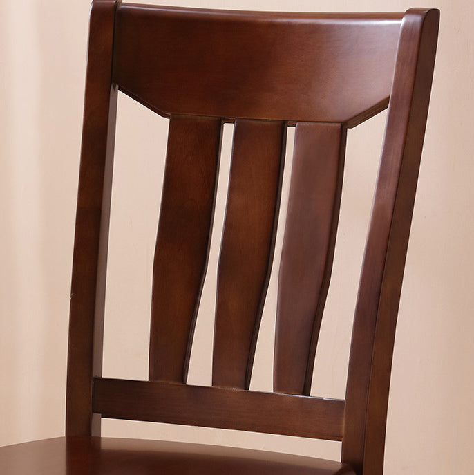Chinese Parallel Wood Dining Chair