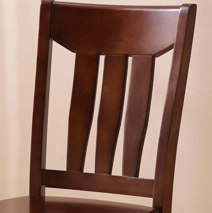 Chinese Parallel Wood Dining Chair