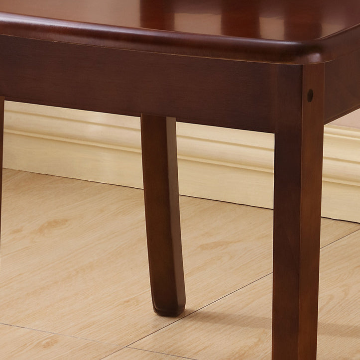 Chinese Parallel Wood Dining Chair