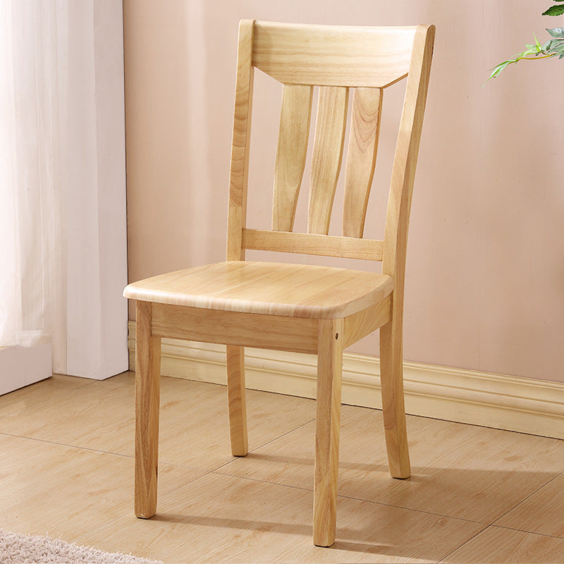 Chinese Parallel Wood Dining Chair