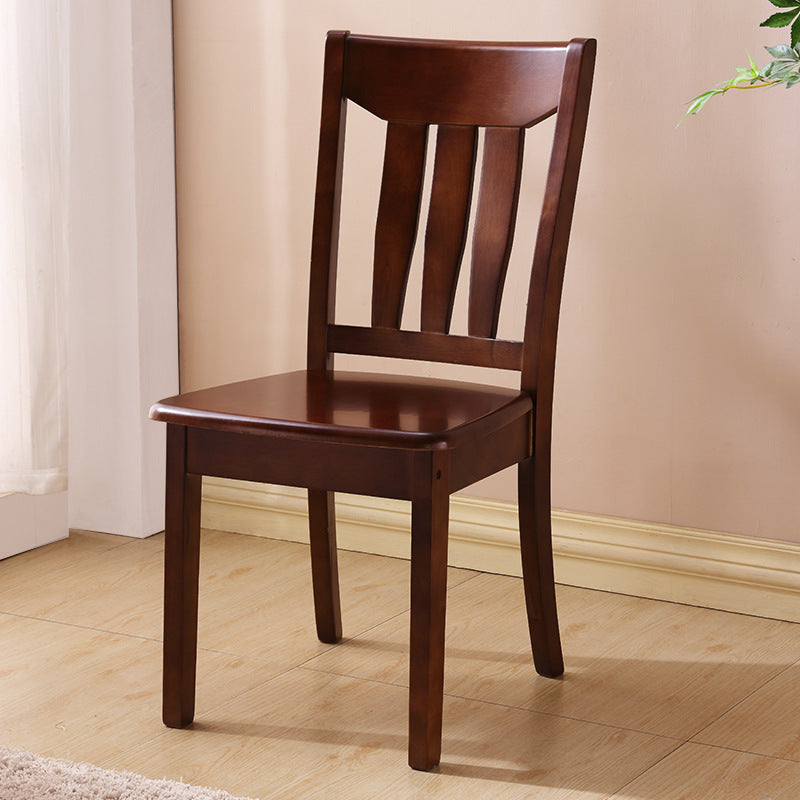 Chinese Parallel Wood Dining Chair