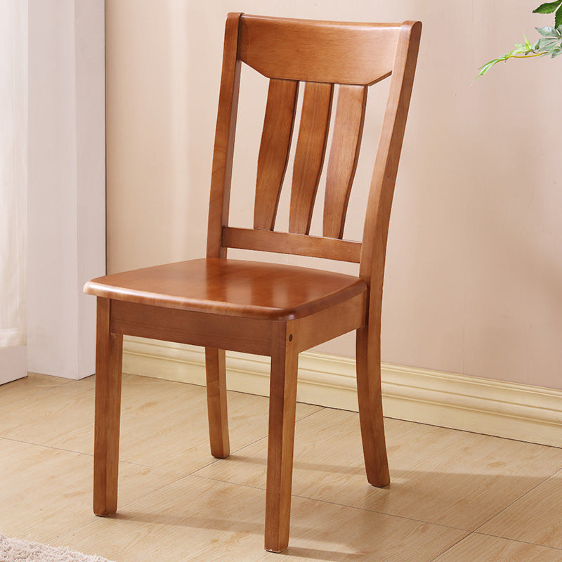 Chinese Parallel Wood Dining Chair