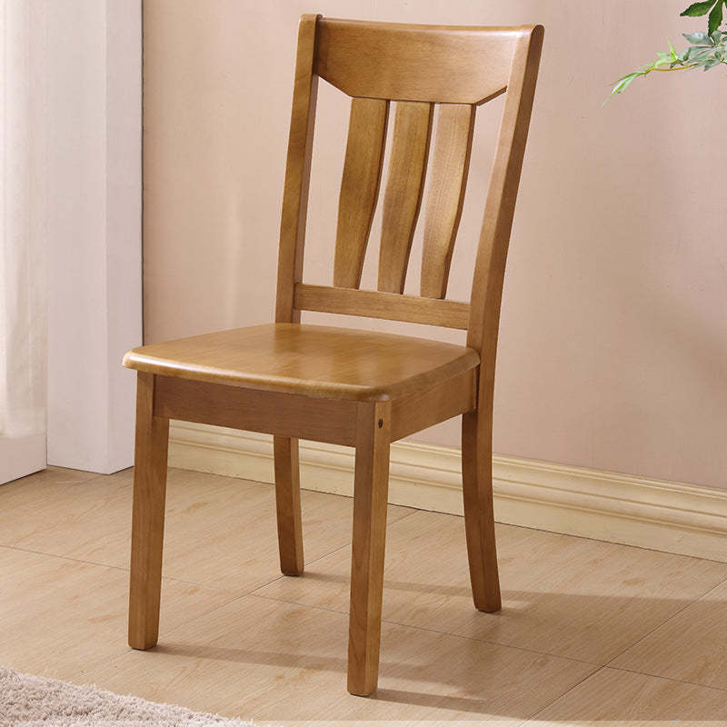 Chinese Parallel Wood Dining Chair