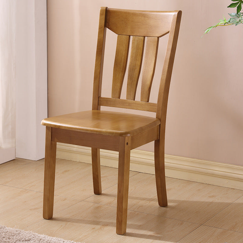 Chinese Parallel Wood Dining Chair