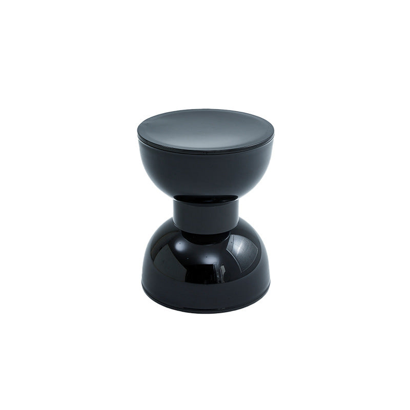Scandinavian Half Round Barbell Low Stool