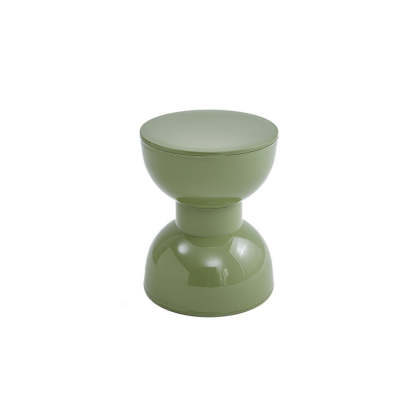 Scandinavian Half Round Barbell Low Stool