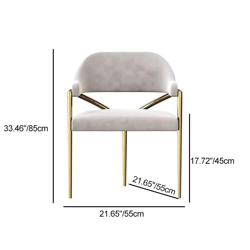 Scandinavian Fabric Dining Chair