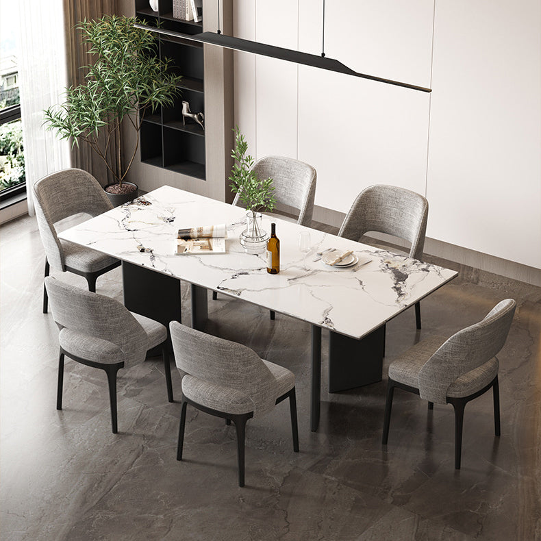 Scandinavian Arc Hollow Wood Dining Chair