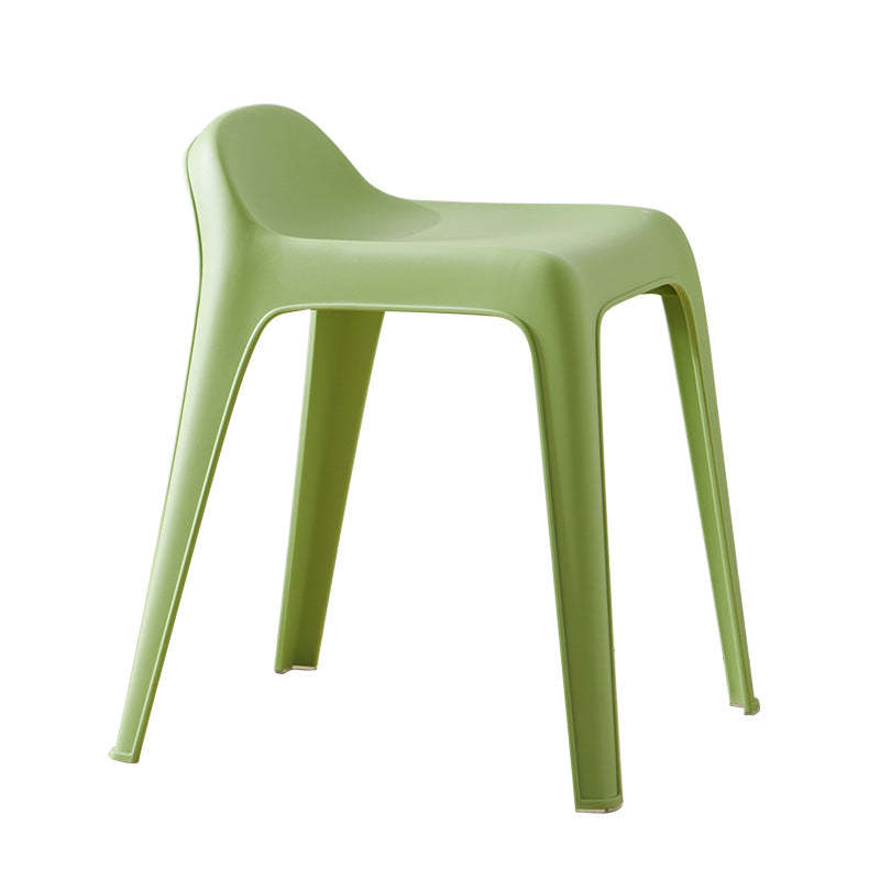 Minimalist Curved Plastic Chair