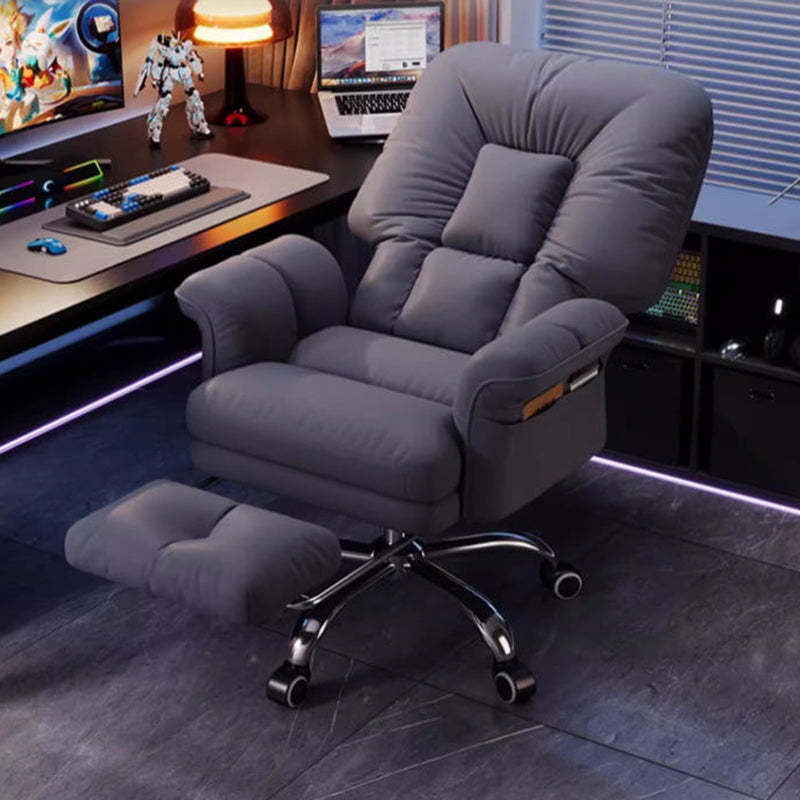 Modern Sticky Tech Fabric Metal Desk Chair