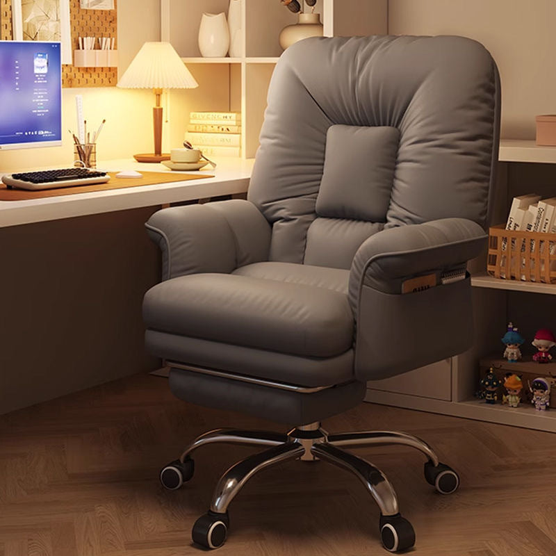 Modern Sticky Tech Fabric Metal Desk Chair