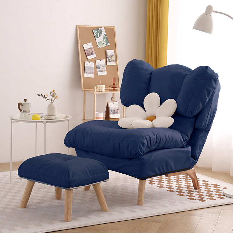 Minimalist Foldable Tech Fabric Accent Chair