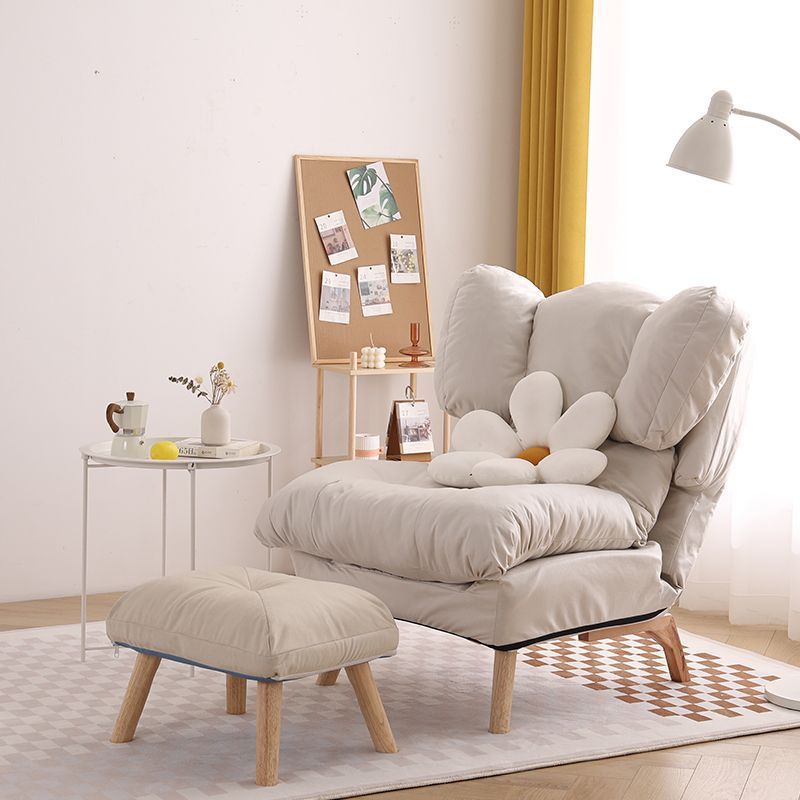 Minimalist Foldable Tech Fabric Accent Chair