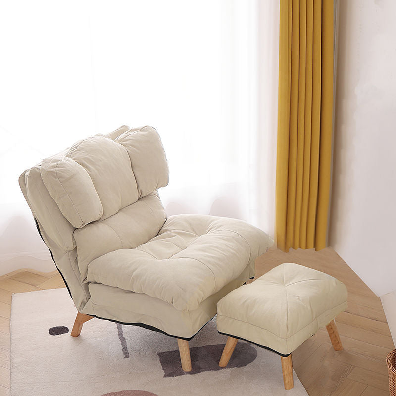 Minimalist Foldable Tech Fabric Accent Chair