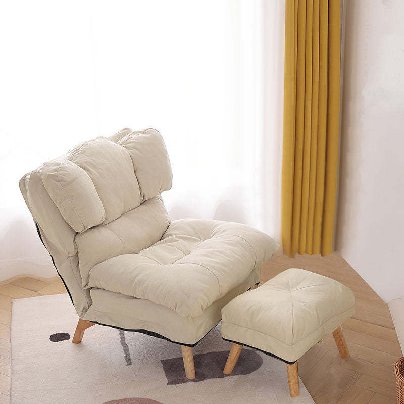 Minimalist Foldable Tech Fabric Accent Chair
