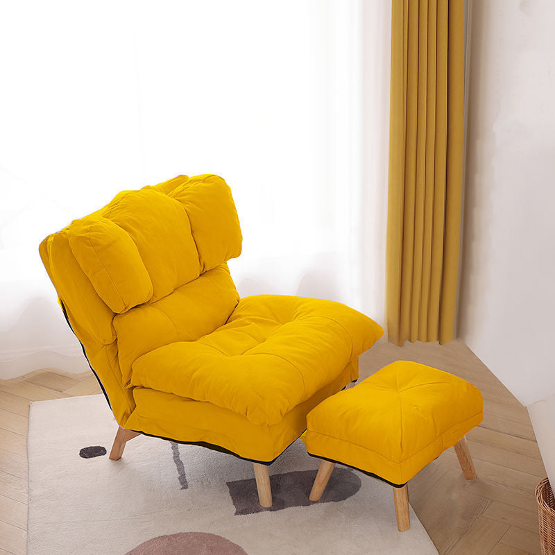 Minimalist Foldable Tech Fabric Accent Chair