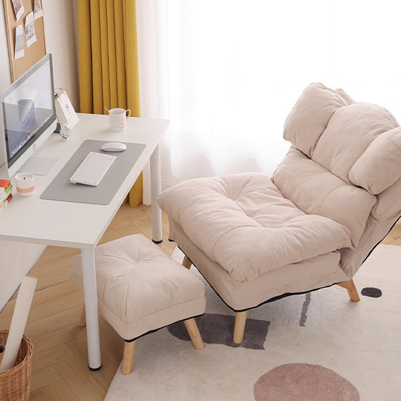 Minimalist Foldable Tech Fabric Accent Chair