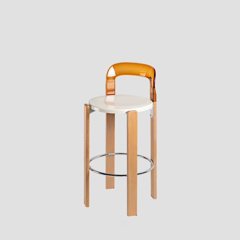 Chinese Curved Wood Dining Chair