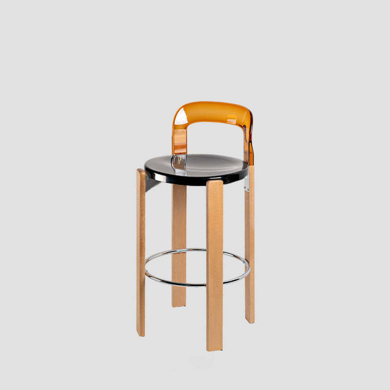 Chinese Curved Wood Dining Chair