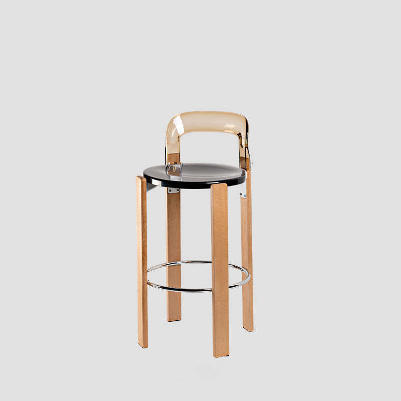 Chinese Curved Wood Dining Chair