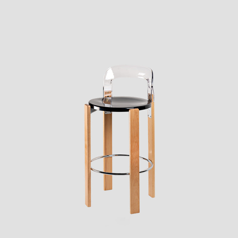 Chinese Curved Wood Dining Chair