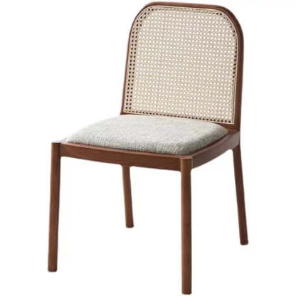 Chinese Linen Dining Chair