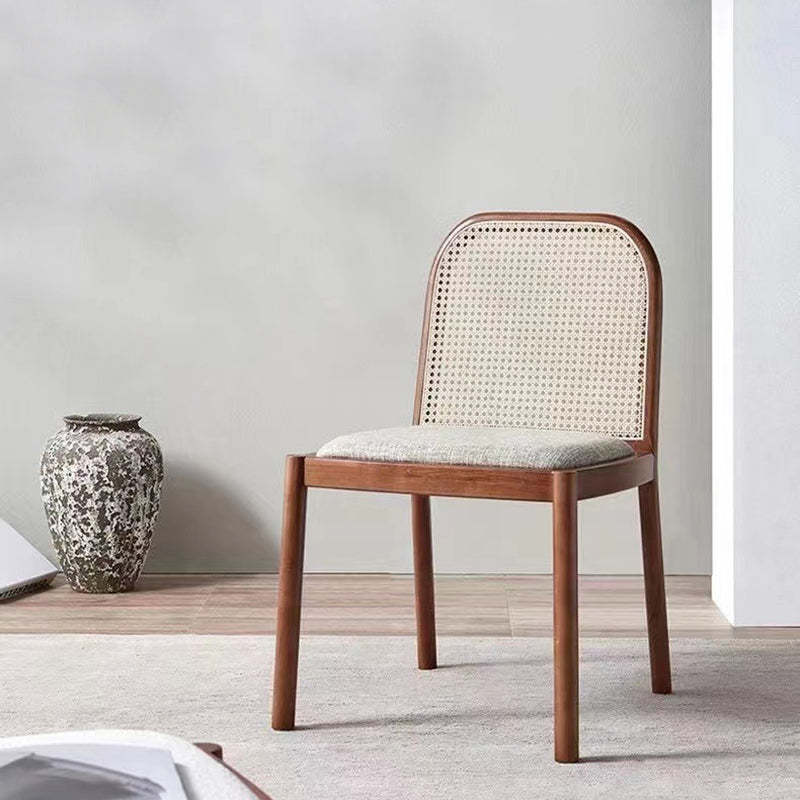 Chinese Linen Dining Chair