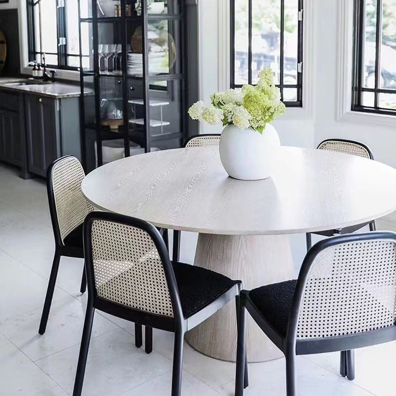 Chinese Linen Dining Chair