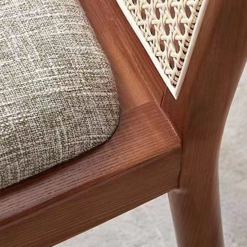 Chinese Linen Dining Chair