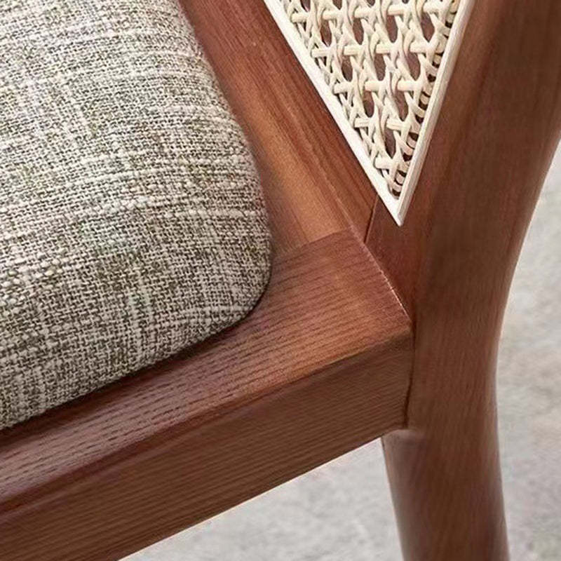 Chinese Linen Dining Chair