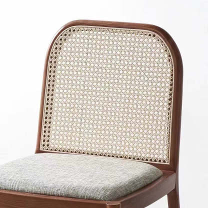 Chinese Linen Dining Chair