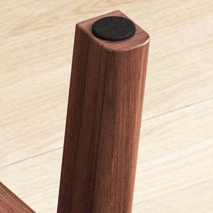 Minimalist PU Leather Wood Shoe Bench
