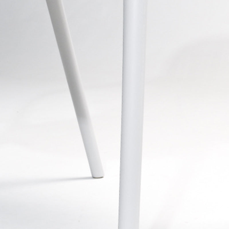 Scandinavian Bend Seam Plastic Dining Chair