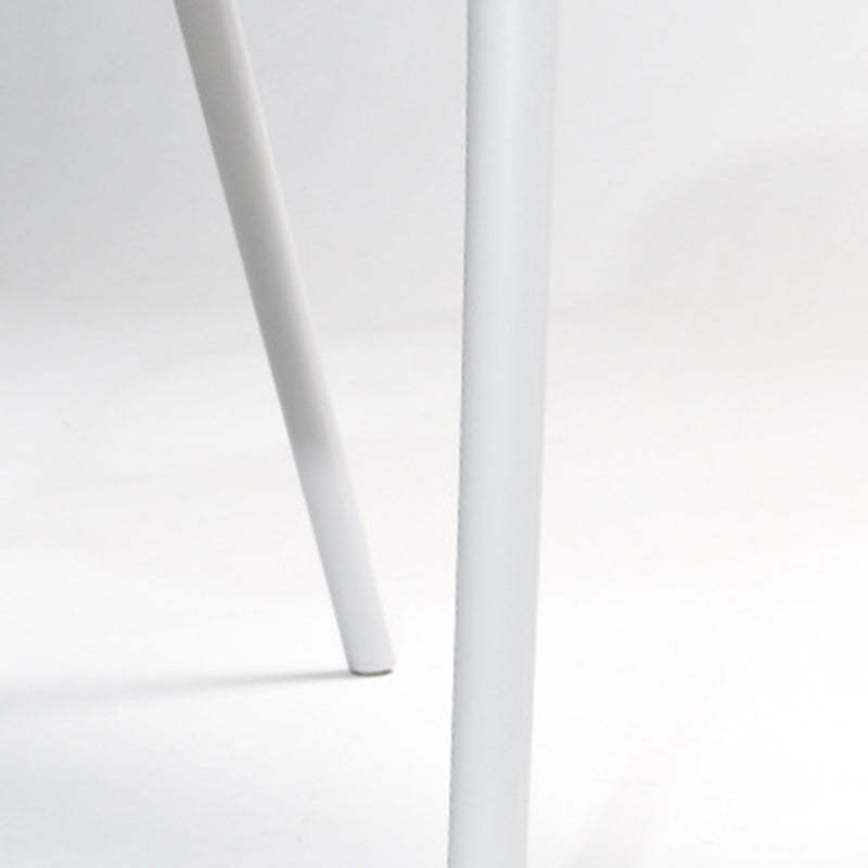 Scandinavian Bend Seam Plastic Dining Chair