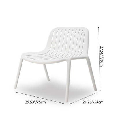 Scandinavian Curved Seam Chair