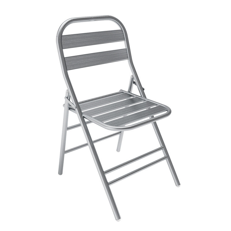 Minimalist Skeleton Folding Steel Dining Chair