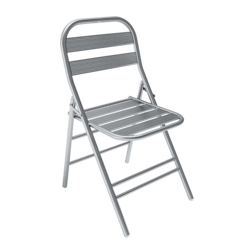Minimalist Skeleton Folding Steel Dining Chair