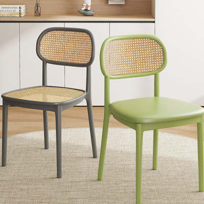 Retro Woven Dining Chair