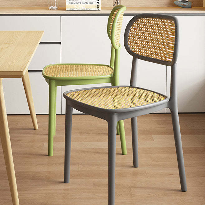 Retro Woven Dining Chair