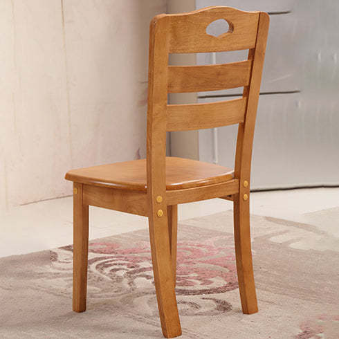 Chinese Rubber Wood Border Dining Chair