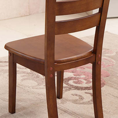 Chinese Rubber Wood Border Dining Chair