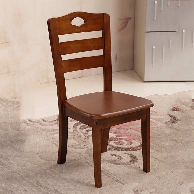 Chinese Rubber Wood Border Dining Chair