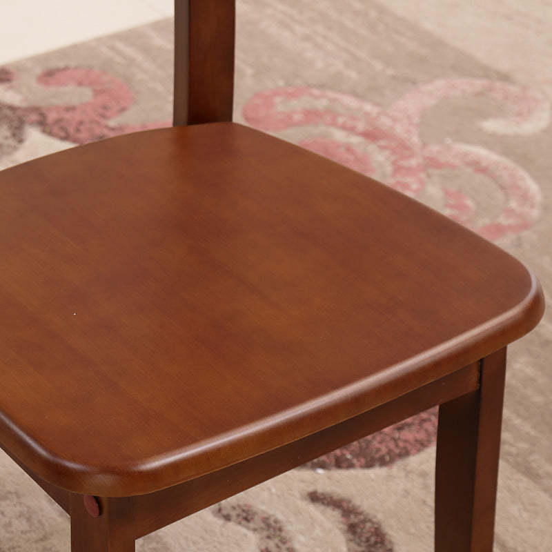 Chinese Rubber Wood Border Dining Chair