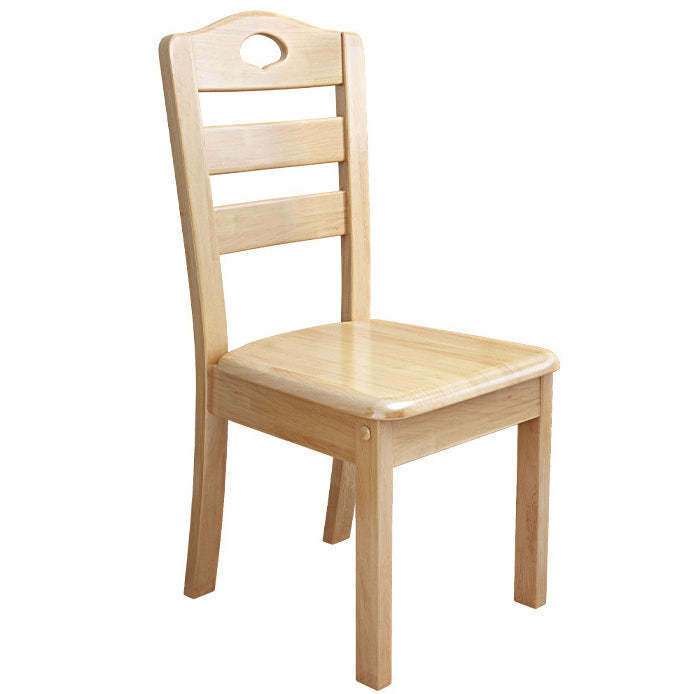 Chinese Rubber Wood Border Dining Chair