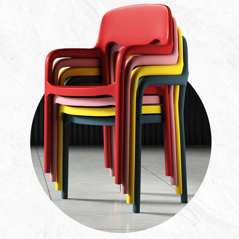 Scandinavian Open-Back Dining Chair