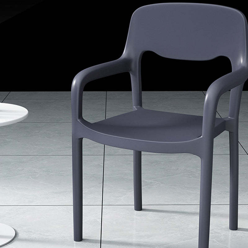 Scandinavian Open-Back Dining Chair