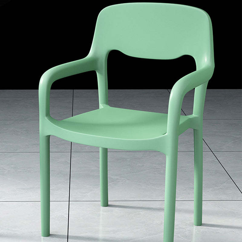Scandinavian Open-Back Dining Chair